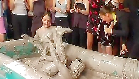 Sexy young blonde's wet pussy