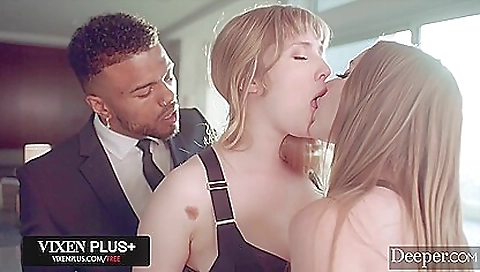 Maria and anjosh saint in a sexy lingerie