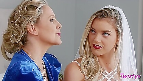 His Step mother, Her Wedding - Julia Ann And Anny Aurora